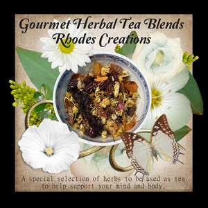 Gourmet Herbal Tea Blends-Loose TeaYou Choose Blend image 1