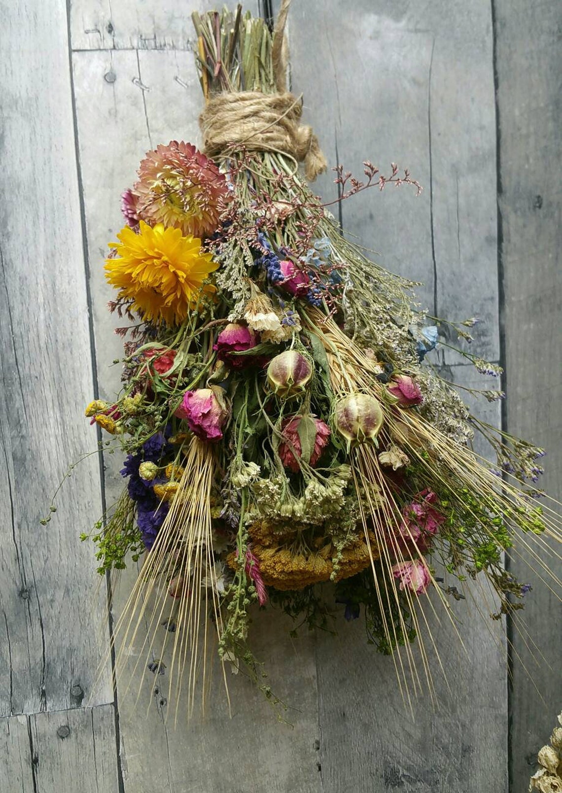 Jubilee Dried Floral Bouquet Etsy