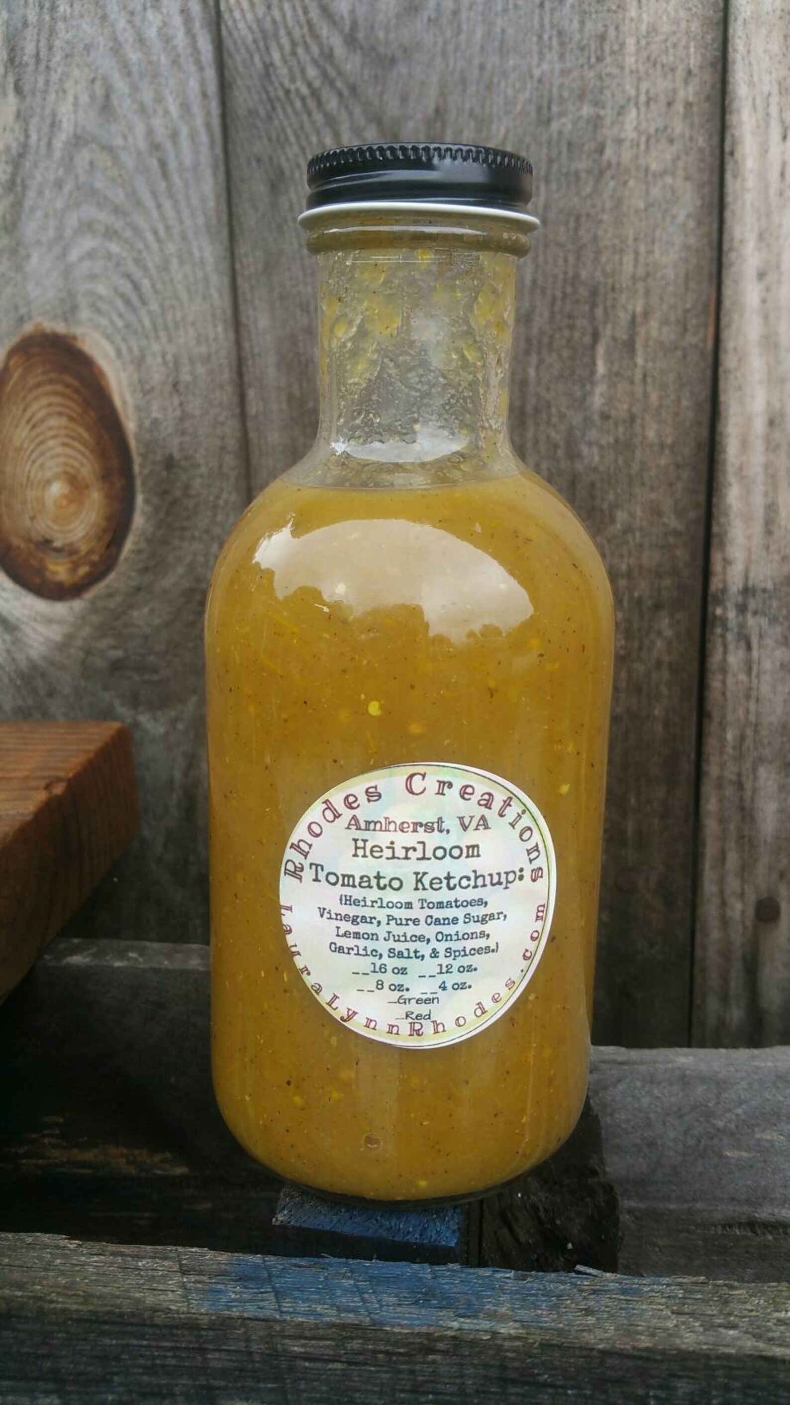 Heirloom Green Tomato Ketchup Canned Bottled No Preservatives Etsy