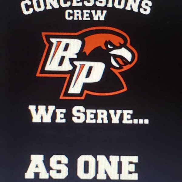 Brooke Point Concessions We Serve As One shirt