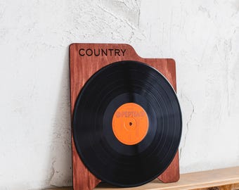 Divisores de discos de vinilo personalizados, separadores de discos de vinilo, clasificadores de vinilo, separadores de discos LP, separadores de discos, divisores de discos de vinilo de madera