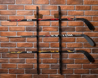 Hockey stick wall holder, Hockey stick wall mount, Hockey stick organizer,Hockey stick wall rack,Hockey stick wall hanger,Hockey stick shelf