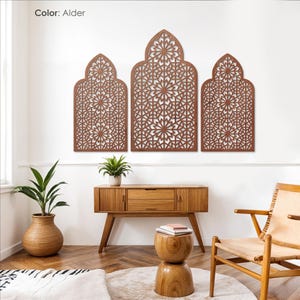 Moroccan panel design, Arabic wall art,  Moroccan Wood Wall Art, Arabic Wall Art, Lattice decorative panels, Moroccan wood panel
