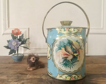 Storage Rusty Tin Victoriana Vintage Tin Kitsch Decorative Murray Allen Vintage Sweets Tin Toffee Tin