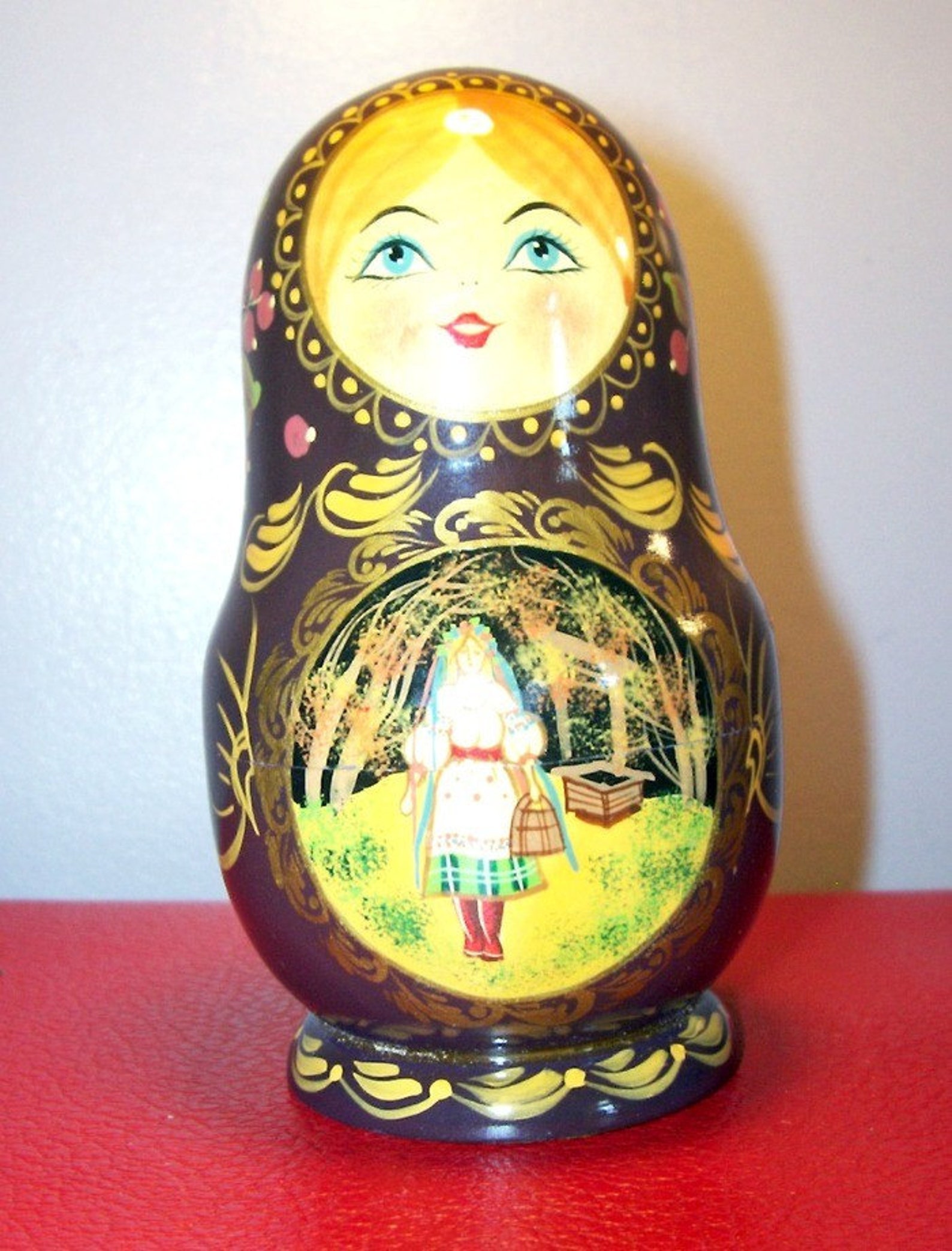 Vintage Russian Nesting Dolls Etsy