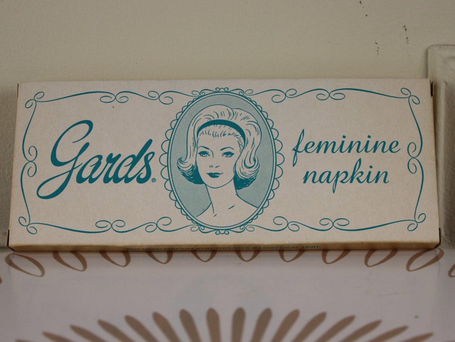 1950s Sanitary Pads GARDS FEMININE NAPKINS Vintage Maxi Etsy