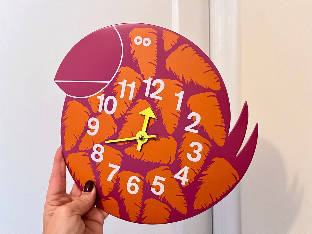 NELSON Zoo Timer Wall Clock Talulah the TOUCAN Clock Etsy