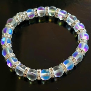 Angel aura quartz bracelet