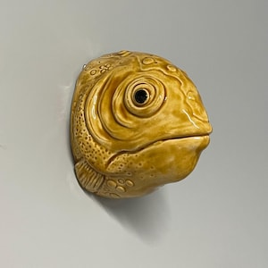 Ceramic Wall Mounted Fish Head