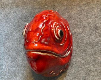 Ceramic Wall Mounted Fish Head
