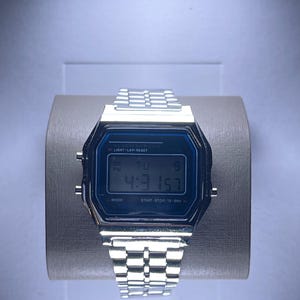 Limited Edition Silver Digital Watch