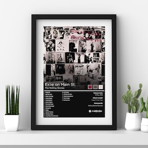 The Rolling Stones - Canvas Framed Wall Art Print