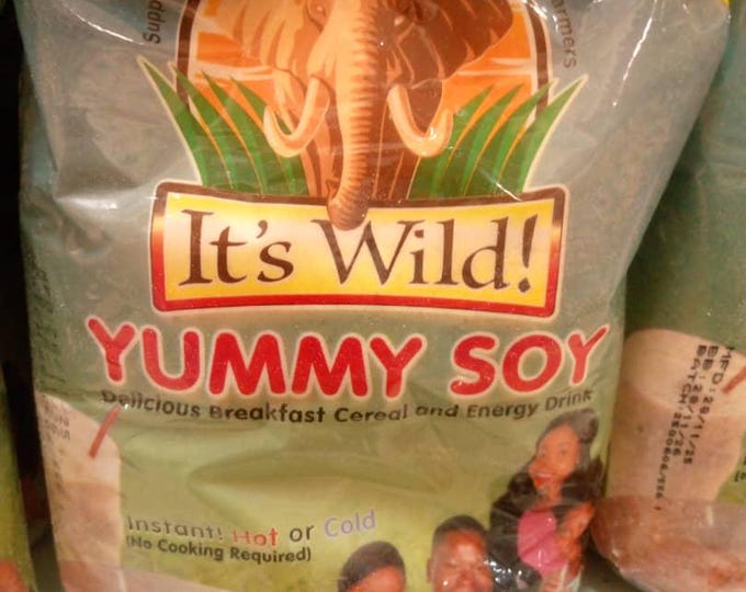 African Organic Soy Porridge (Cereal) From Zambia 2kg (1kg x 2 packets)