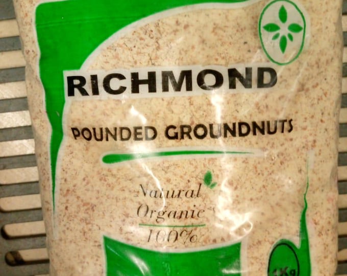 African Organic natural Pounded groundnuts (groundnut flour) from Zambia 1kg