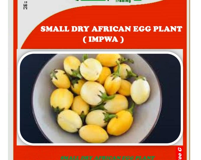 Dried African Eggplant (Impwa) - 1kg per packet