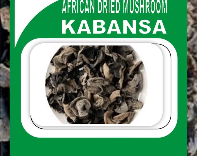 Dried African Natural Wild Organic Mushroom (Kabansa) from Zambia - 1Kg per Packet
