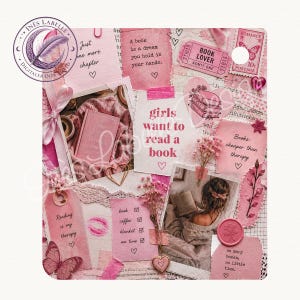 Kobo Libra Colour Inlay | "Girls" | Digitaler Download | Printable Insert for Clear Case