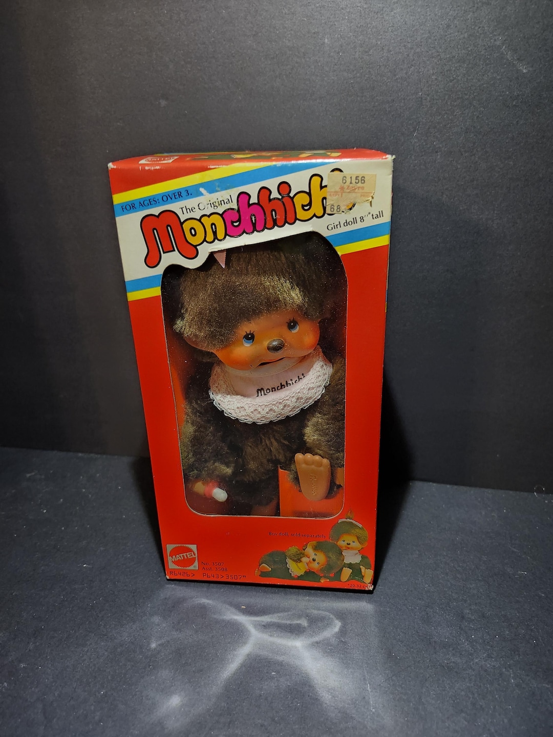 VINTAGE AJENA PELUCHE TAKINOU style KIKI Monchhichi Boîte EUR 49,00 - FR