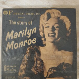 vintage 8 mm marilyn monroe movie