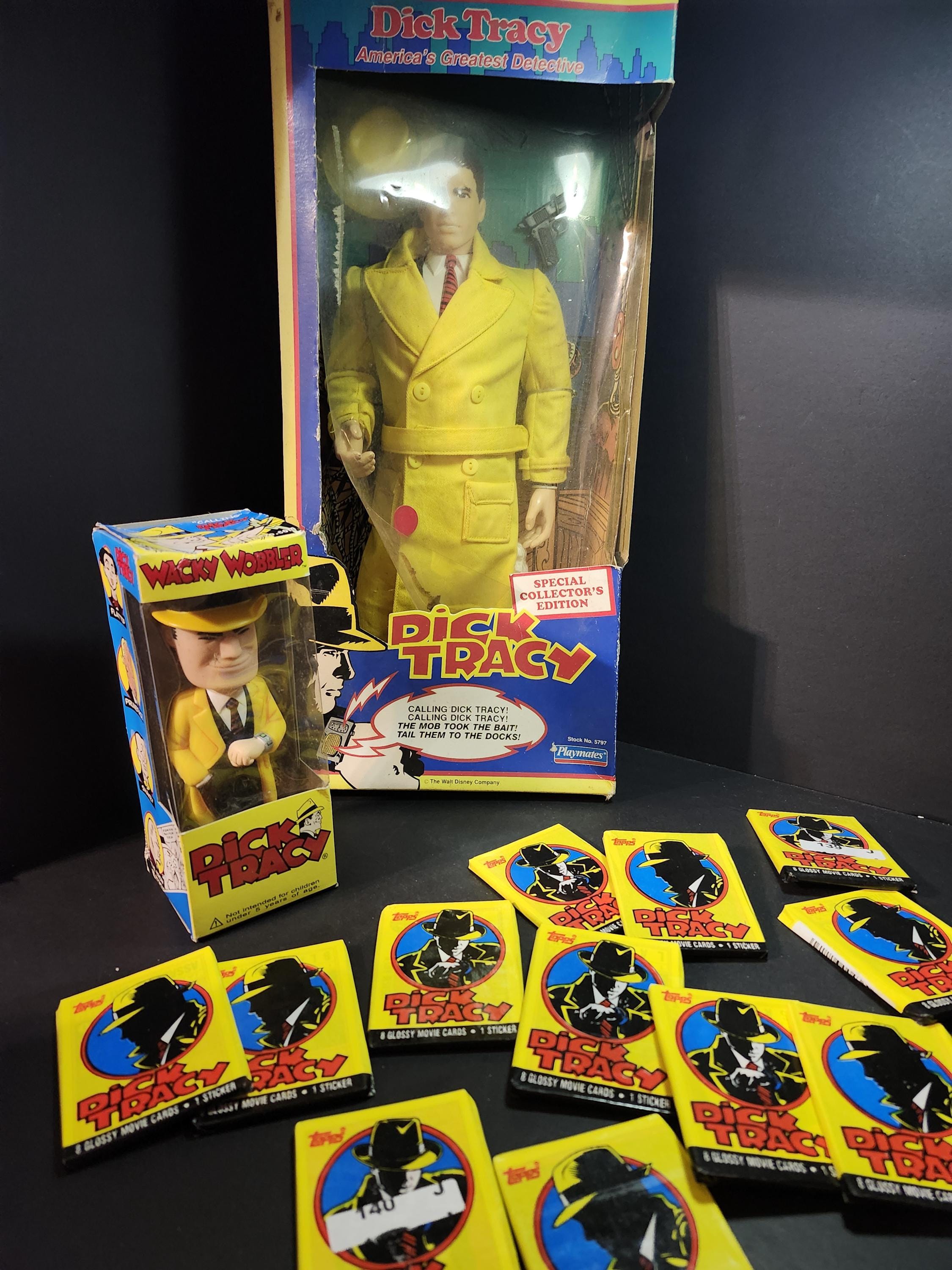 Figurine Dick Tracy – Pruneface – 1990 – Movie Warren Beatty – Playmates – Neuf Sous Blister