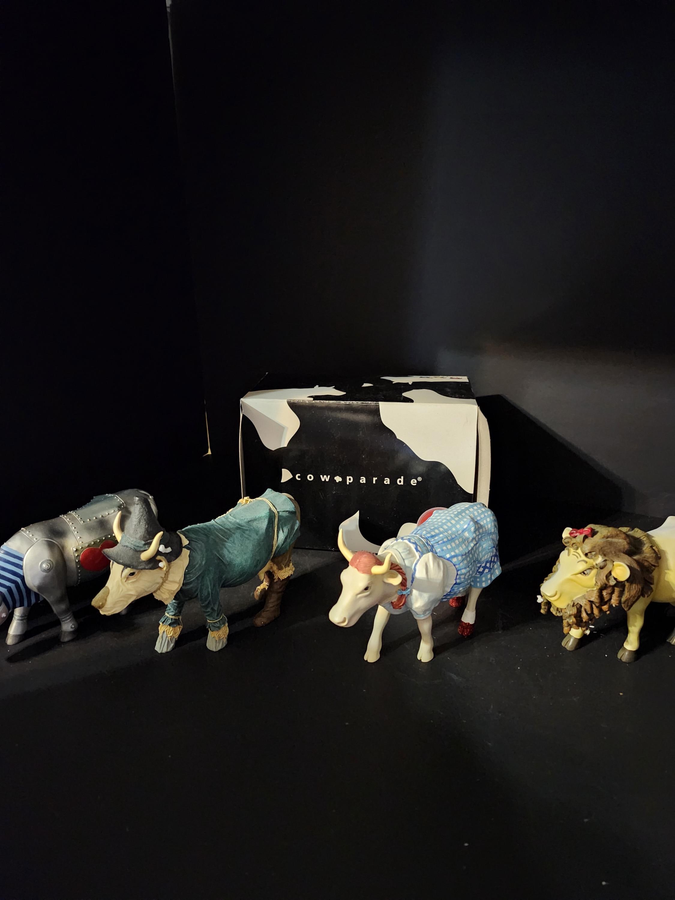Wizard of Oz Cow Parade Figurines - Etsy