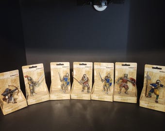 Figuras de acción medievales Schleich vintage