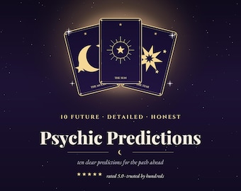 10 predicciones psíquicas del futuro: Lectura de tarot espiritual - El mismo día