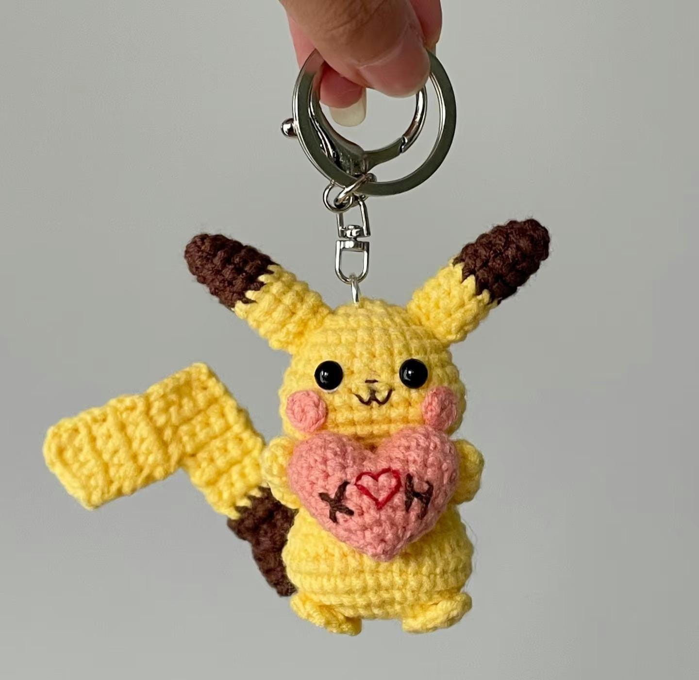 Pikachu Keychain Crochet