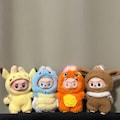 Bubu Pokemon Doll Costume - Squirtle Pikachu Eevee Charmander bubu Clothes - Applied to Gen 1,2,3 product logo