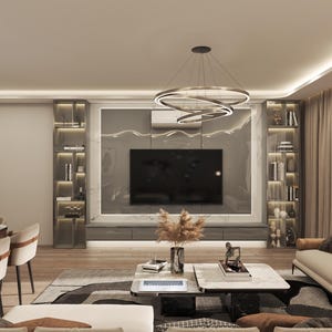 Wohnzimmer Design, 3D-Design, Architektur-Design, Architektur-Visualisierungen, Realistische Visualisierung, Architektur