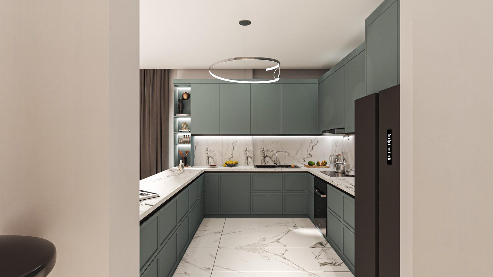 Kitchen Design, 3D Design, Architecture Design, Architectural ...