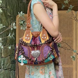 Y2k Coach Patchwork Bag - Etsy