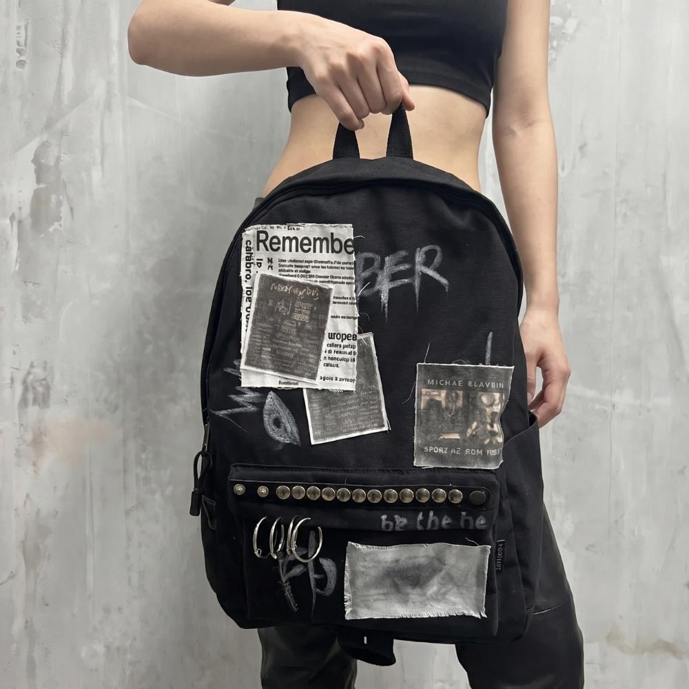 Punk Backpack - Etsy