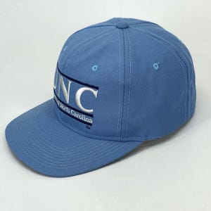 UNC North Carolina Tar Heels The Game Snapback Hat Split Bar Spell Out image 5