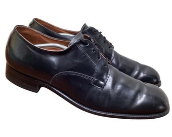 Zapatos Oxford de cuero clásicos para hombre, talla 14 R, fabricados en EE. UU., de primera calidad.