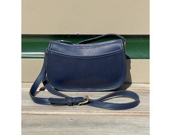 Vintage Coach Blue Wendie 9031 Crossbody Bag True Blue 97 Blue