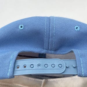 UNC North Carolina Tar Heels The Game Snapback Hat Split Bar Spell Out image 14
