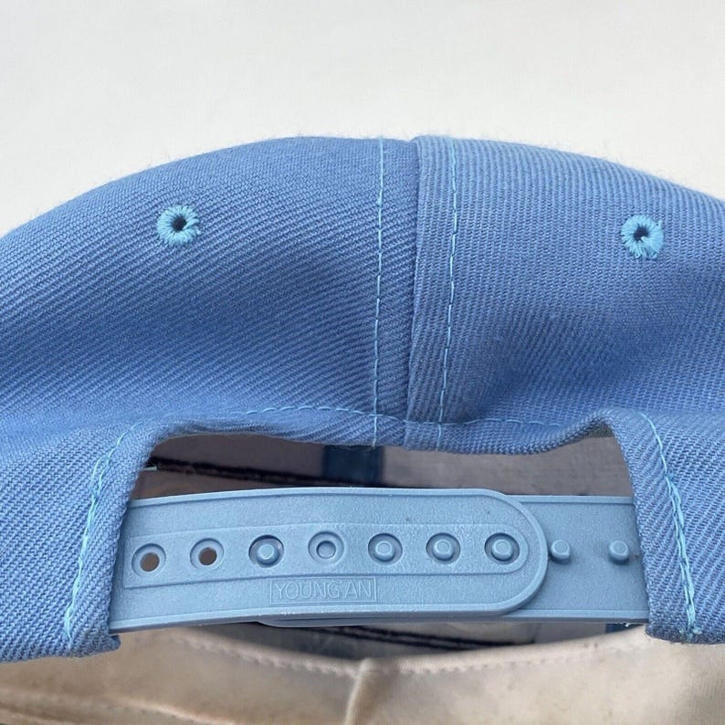 UNC North Carolina Tar Heels The Game Snapback Hat Split Bar Spell Out image 14