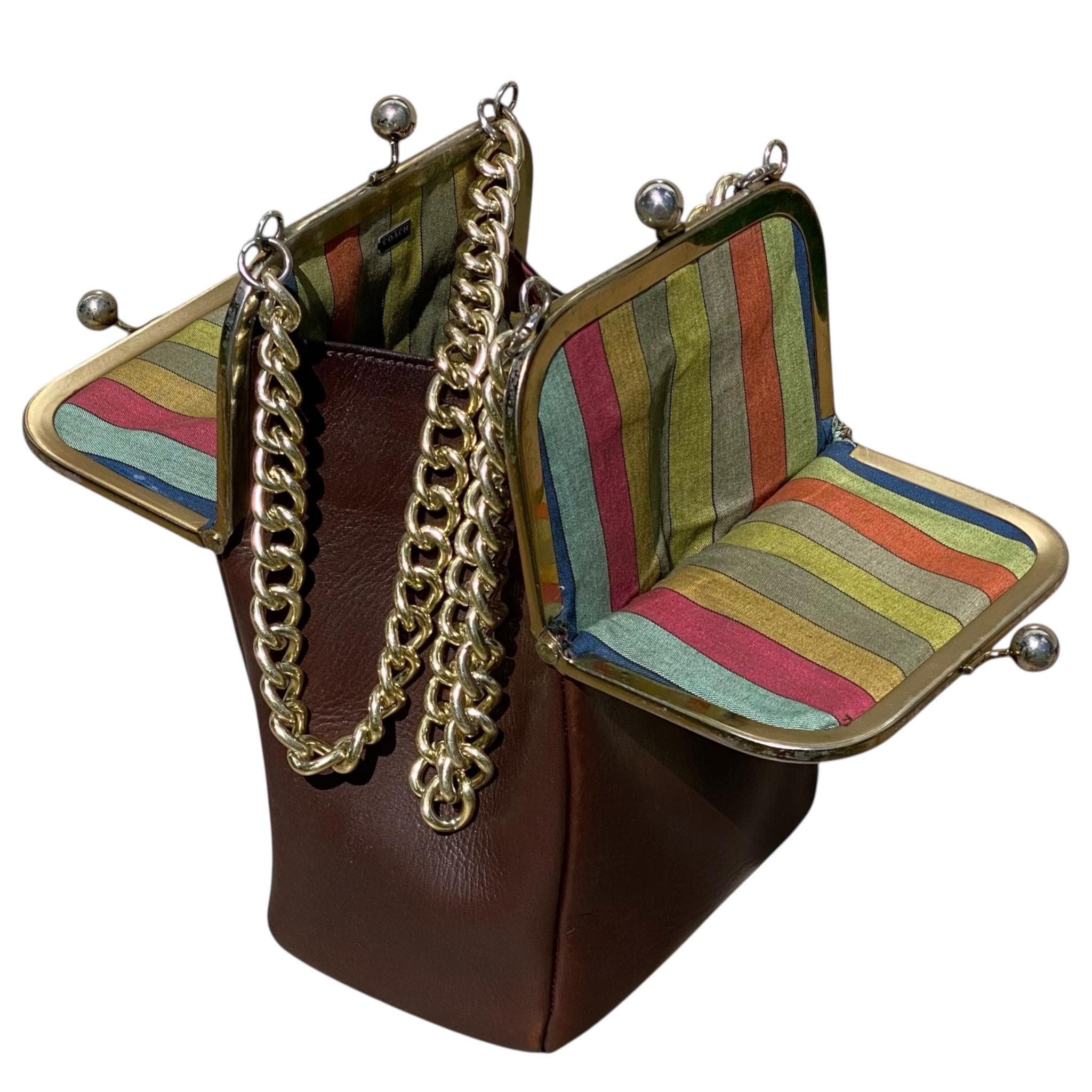 バッグ Coach Legacy Kisslock Python Satchel COACH® | COACH®: Kisslock Satchel 19 With Colorblock Duck Print