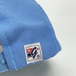 UNC North Carolina Tar Heels The Game Snapback Hat Split Bar Spell Out image 7