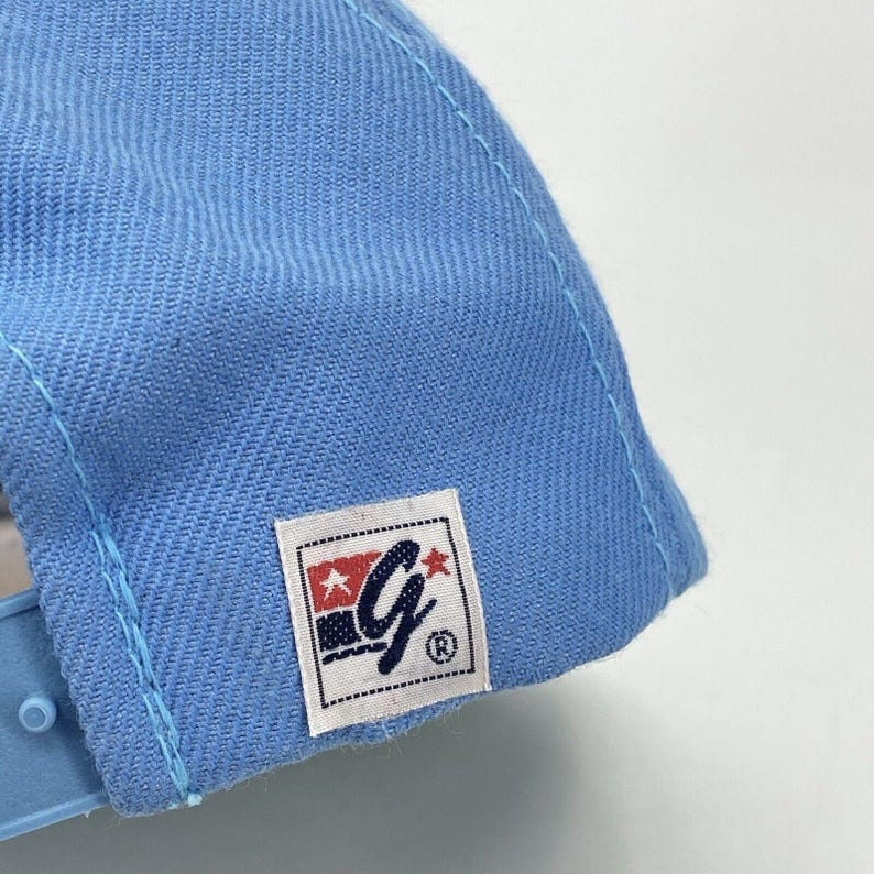 UNC North Carolina Tar Heels The Game Snapback Hat Split Bar Spell Out image 7