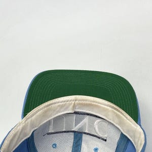 UNC North Carolina Tar Heels The Game Snapback Hat Split Bar Spell Out image 9