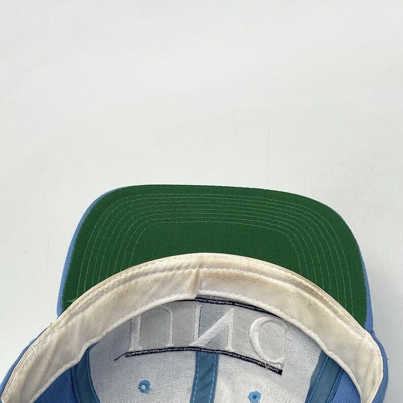 UNC North Carolina Tar Heels The Game Snapback Hat Split Bar Spell Out image 9