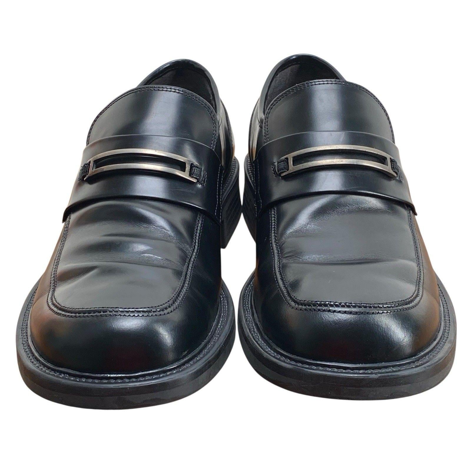 Skechers Y2K Collection Men\'s Black Leather Slip-On Casual Shoes Sz 9.5 M‎ Skechers Y2K Collection Men main image 2