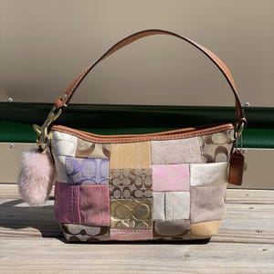 Coach Patchwork Purse Pink - Etsy