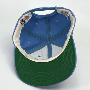 UNC North Carolina Tar Heels The Game Snapback Hat Split Bar Spell Out image 8