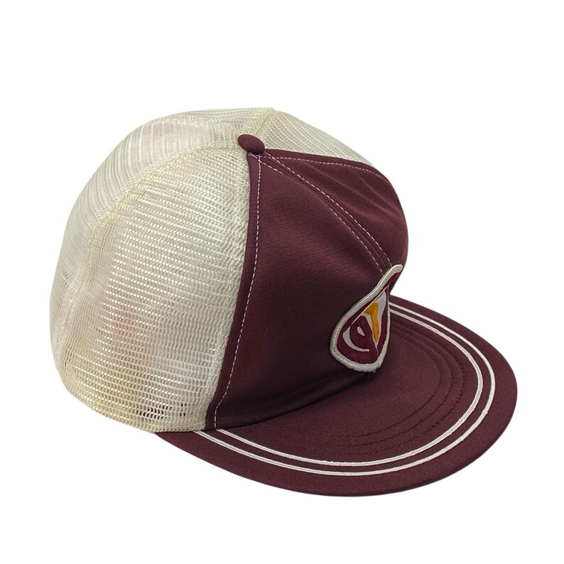 Vintage Nomad Syngenta Seed Patch Snapback Trucker Mesh Back Hat image 2