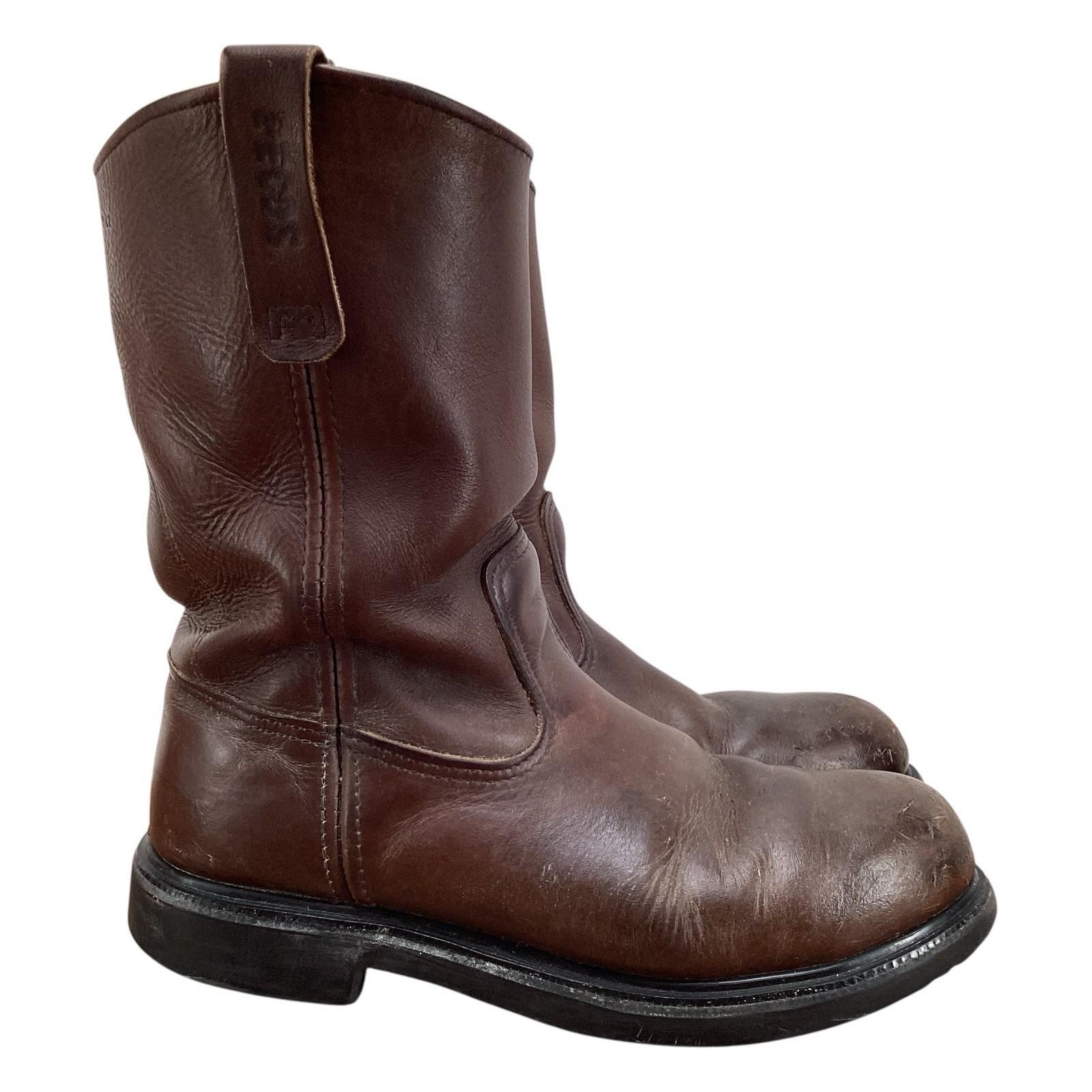 Red Wing 2247 Comfort Force Brown Steel Toe Boots Size 9 3E - With Original Box Men main image 2