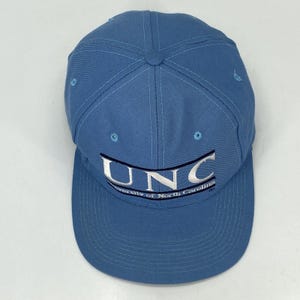 UNC North Carolina Tar Heels The Game Snapback Hat Split Bar Spell Out image 6