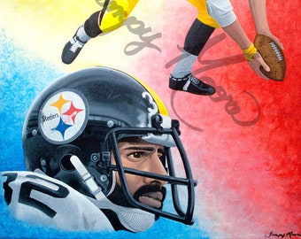 フランコ・ハリス スティーラーズ アートプリント、NFL フットボール アートワーク (8x10)